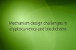 Mechanism design challenges in cryptocurrency and blockchains · Idea: instead of depositing ETH, we issue a dedicated token In any controversial decision between A and B, the token