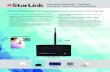 Universal StarLink Cellular Intrusion Alarm Communicator...Universal StarLink™ Cellular Intrusion Alarm Communicator • Universal – Works on ALL panels and applications • Reports