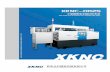 XKNC-DA25changing, feed and automatic exchange of the workpiece clamped in the main and auxiliary spindle. Twice machining process can be achieved in this model of lathe for a workpiece