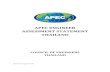 APEC ENGINEER ASSESSMENT STATEMENT THAILAND. APE… · information on engineering profession and the revised APEC assessment mechanism to meet requirements of APEC Engineer Agreement,