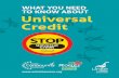 Stop Universal Credit - How to Survive booklet · How to survive Universal Credit 2 Universal Credit is the controversial new payments system replacing six means tested social security