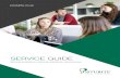 SERVICE GUIDE · To help you get to know us better, we’ve put together this brochure to show you more about who we are, what we do, who else we help and, ... growing), we sell thousands