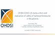 OHDSI COVID-19 study-a-thon and evaluation of safety of ... · •Rheumatoid arthritis patients aged 18+ and initiating hydroxychloroquine were compared to those initiating sulfasalazine