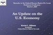 An Update on the U.S. Economy - Federal Reserve Bank of St. Louis · 2019-03-18 · 1 Kevin L. Kliesen Economist, Federal Reserve Bank of St. Louis Remarks to the Federal Reserve