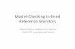 Model-Checking In-lined Reference Monitors€¦ · Rewriter: instruments the untrusted code with IRMs Reified security state variable: keeps track of security state. Advice. common