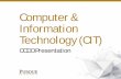 Computer & Information Technology (CIT)...Computer & Information Technology (General) Major - CNIT Computer and information technology courses provide students with strong technical