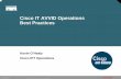 Cisco IT AVVID Operations Best Practices...Presentation_ID Cisco Public Voice Quality • Trust IP Phone Traffic, Re-Write all Other Traffic to 0 Consistently Apply QOS Classify and