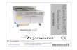 Electric Series Fryers Oil Conserving Fryer (OCF30) · Removing the component box itself from the fryer is not recommended due to the difficulty involved in disconnecting and reconnecting