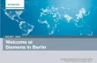 Mai 23 , 2013 Welcome at Siemens in Berlinerc-online.eu/wp-content/uploads/2014/04/2013-00827-E.pdf · Welcome at Siemens in Berlin Mai 23st, 2013 . Siemens Professional Education