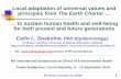 Local adaptation of universal values and principles from ...colinsoskolne.com/documents/ISEEH_Tuesday_September_11,_2018… · 1 Local adaptation of universal values and principles
