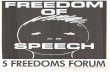 FREEDOM SPEECH 5 FREEDOMS FORUM Issued by 5 Freedoms … · 5 FREEDOMS FORUM Issued by 5 Freedoms Forum P.O. Box 95134 Grant Park 2051 . Title: pos19890000.043.053.0117.tif Author: