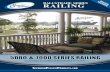 BALUSTRADE SERIESRAILING - Schiano Fence · 2015-02-26 · Stately Proportions & Style • Perfect for Medium to Larger Installations: 5000 Balustrade Series The 5000 Series Railing