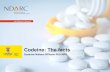 Codeine: The Facts · Pharmacoepidemiology and Drug Safety . (2016) Million packs. 4 Codeine use in Australia • > 15 million packs OTC and 12 million prescribed • Highest codeine