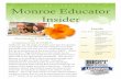 Monroe Educator Insider · learning: active engagement, participation in groups, frequent interaction and feedback, and connection to real-world experts. Infuse Learning is an easy
