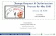 Change Request & Optimization Process for the EHRlubbock.himsschapter.org/sites/himsschapter/files/2018...Project Mgmt Support Governance Required Communica tion Expectation Change