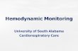 University of South Alabama Cardiorespiratory Care€¦ · Normal range for SVR = 900 to 1400 dynes x sec/cm5-(dynes x second x cm 5) SVR = X 80 . Arterial Pressure Decreases