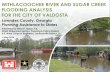 WITHLACOOCHEE RIVER AND SUGAR CREEK FLOODING … · 5/6/2014  · Alt 7: Flood control levee and structure in Sugar Creek at the confluence with the Withlacoochee River Several non-structural