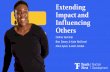 Extending Impact and Influencing Others · Influencing Others Online Seminar ... The data* from this project, which happened during the school attendance to tutor time drive, suggests