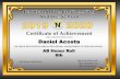 Certificate of Achievement Daniel Acosta...Certificate of Achievement HAS BEEN RECOGNIZED FOR OUTSTANDING ACHIEVEMENT IN THE FOLLOWING THIS ACKNOWLEDGES THAT DR. REYNA ( PRINCIPAL