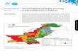 April, 2018 and Natural Disasters in Pakistan Arif Naveed˜ and overlapping... · zones, along with the natural hazard classi˜cation of these zones. The relationship between poverty