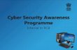 Internal to RCB Security Awareness... · Ensure resolution of security incidents Interact with CERT-In and report incidents Facilitate awareness and training 2. CYBER SECURITY ADMINISTRATOR