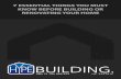 ESSENTIAL THINGS YOU MUST KNOW BEFORE BUILDING OR ...hypebuilding.com.au/...Building-7-Essential-Things.pdf · 7 ESSENTIAL THINGS YOU MUST KNOW BEFORE BUILDING OR RENOVATING YOUR