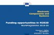 Funding opportunities in H2020 - EFECS...Funding opportunities in H2020 WorkProgramme 2018-20 Francisco J. Ibáñez DG CONNECT EFECS2017. Brussels ICT WorkProgramme 2018-20 Information