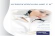 HYDROXYPROLISILANE C N CN - A3 brochur… · The silanol technology skin restructuration Hydroxyprolisilane C n is the union of hydroxyproline and the silanol technology. From this