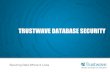 TRUSTWAVE DATABASE SECURITY - E-SPIN Group€¦ · Cyberthreat Defense Report Ponemon: 2016 Cost of a Data Breach Study Million ©2016 Trustwave Holdings, Inc. TOP 5 DATABASE PROBLEMS
