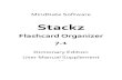 Stackz Dictionary User Manual.pdf · 2017-10-24 · Stackz 7 Flashcard Organizer – Dictionary Integration Page 6 of 19 2. Dictionary Concept The Stackz dictionary interface allows