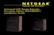 Universal WiFi Range Extender - Powerline Edition ...cdn.cnetcontent.com/ec/6d/ec6def17-fc0a-450a-804b-e39a...NETGEAR recommends that you do not plug a Powerline device directly into