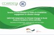 Session 2: Introduction to SADCs & CCARDESAs engagement …...Strategic Objective D: Improved human capabilities for socio-economic development ... of green agri-business Strategic