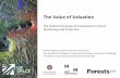 The Value of Valuation - Valuing Nature Network · 2018-08-22 · State Actions to Manage and Protect Forests, Mexico State Action Natural Protected Areas Natural Capital Accounting