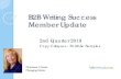 B2B Writing Success Member Update€¦ · Marketing Yourself Roadmap Module 1 is here ... New Member Content Writing B2B Video Scripts 25 Chrome Extensions for Freelancers ... How