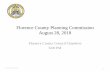 Florence County Planning Commission August 28, 2018...Florence County Planning Commission Regular Meeting Tuesday , August 28, 2018 6:00 P.M. County Complex Room 803 2 The Florence