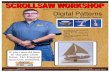 Digital Patterns · 2019-02-28 · The hull of the boat is layered 1/4” thick Baltic birch plywood. It is then contoured by sanding into the shape of a boat hull. I used CA glue