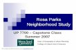 Rosa Parks Neighborhood Study Final Version · Rosa Parks Neighborhood Study -Summer 2007 PDF created with pdfFactory trial version . Rosa Parks Neighborhood Study -Summer 2007 School