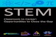 STEM long report FINAL - ngcproject.org · STEM pipeline – i.e., women, African Americans, Hispanics, and Native Americans. This solution requires eﬀective K-12 strategies. Students’