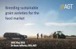 Breeding sustainable grain varieties for the feed market · Wheat. Barley. Sorghum. Oats. Canola. Lupins. Cotton seed. Triticale. Other • Wheat is by far the dominant crop in Australia