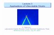 Lecture 3 Applications of Ultra-stable Clockssalomon/Lect3Salomon.pdf · 1) Cesium versus Rubidium fountain clocks 2) Frequency measurements in the optical domain Femtosecond laser