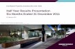 Half Year Results Presentation Six Months Ended 31 ......HY2012 results in line with guidance PP 3-5 Growthpoint Properties Australia Half Year Results – Six Months Ended 31 December