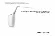 Philips Sonicare Airfloss 100 series€¦ · • Consult your dentist if excessive bleeding occurs after using this appliance or if bleeding continues to occur after 1 week of use.