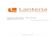 Lanteria HR 2013 - Recruiting - Application Form · The Lanteria HR Recruiting module can be synchronized with the Application Form available from your company web site. Lanteria