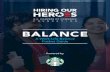 BALANCE - Hiring Our Heroes | Hiring Our Heroes · Their commitment extends beyond hiring, to include expanded benefits such as education opportunities. They have over 70 Starbucks