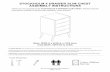 STOCKHOLM 4 DRAWER SLIM CHEST - GFW Limited · STOCKHOLM 4 DRAWER SLIM CHEST ASSEMBLY INSTRUCTIONS Batch No.WMI16579(PO#2653) Page 2 of 13 INFORMATION WARNINGS DO NOT use power tools