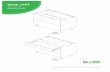 BASE UNIT - Wren Kitchens...Secure drawer base to drawer side using 4 x 16mm drawer runner screws (J) in holes provided. Seat the edge of drawer base tight into corner of casing, as