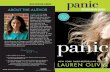 ABOUT THE AUTHOR DISCUSSION GUIDE… · LAUREN OLIVER is the author of the YA novels Before I Fall, Panic, and the Delirium trilogy: Delirium, Pandemonium, and Requiem, which have