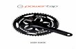 USER GUIDE - prod.quarq.com · Tools required – T-30 Torx Wrench (see image on pg 3) 5mm Hex Wrench, 6 mm Hex Wrench Step 1- Remove your crank from your bike. Please reference the