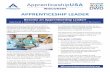 APPRENTICESHIP LEADER · Appren ceship Leader. As a Wisconsin Appren ceship Leader, DWD asks that you make at least a one year commitment to the following ac vi es and eﬀorts: If