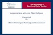 Assessment at Lone Star College...Align SLOs with Course Assignment: A Model to Think About: Course SLOs and Assignments Mapping Engl 1301 SLO 1: Students should be able to write using